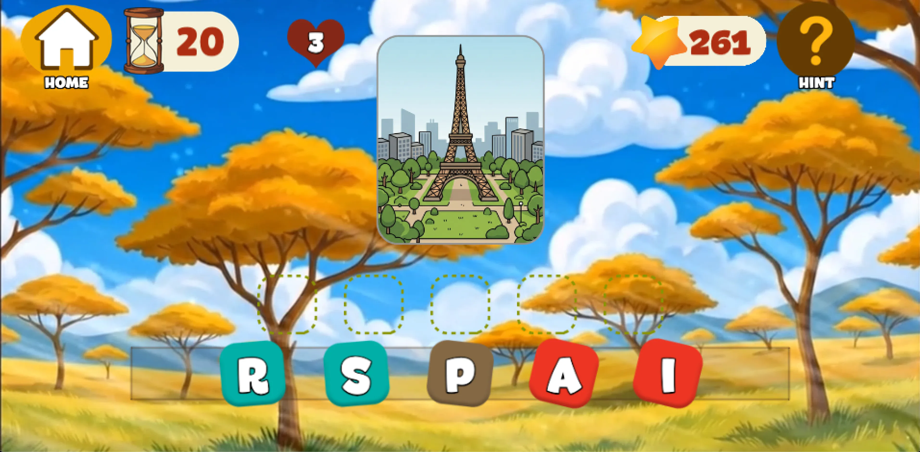 Word Safari screenshot